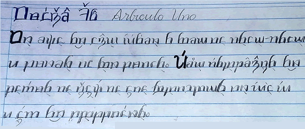 Sample text in Maharlikeño