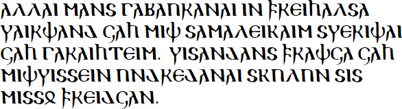 𐌰𐌻𐌻𐌰𐌹 𐌼𐌰𐌽𐍃 𐌲𐌰𐌱𐌰𐌿𐍂𐌰𐌽𐌰𐌹 𐌹𐌽 𐍆𐍂𐌴𐌹𐌷𐌰𐌻𐍃𐌰 𐍅𐌰𐌹𐍂𐌸𐌰𐌽𐌳 𐌾𐌰𐌷 𐌼𐌹𐌸 𐍃𐌰𐌼𐌰𐌻𐌴𐌹𐌺𐌰𐌹𐌼 𐍃𐍅𐌴𐍂𐌹𐌸𐌰𐌹 𐌾𐌰𐌷 𐌲𐌰𐍂𐌰𐌹𐌷𐍄𐌴𐌹𐌼. 𐍅𐌹𐍃𐌰𐌽𐌳𐌰𐌽𐍃 𐍆𐍂𐌰𐌸𐌾𐌰 𐌾𐌰𐌷 𐌼𐌹𐌸𐍅𐌹𐍃𐍃𐌴𐌹𐌽 𐌿𐌽𐌳𐍂𐌴𐌳𐌰𐌽𐌰𐌹 𐍃𐌺𐌿𐌻𐌿𐌽 𐍃𐌹𐍃 𐌼𐌹𐍃𐍃𐍉 𐍆𐍂𐌴𐌹𐌳𐌾𐌰𐌽.