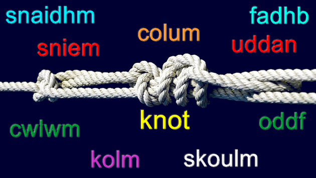 Knot - words for knot in Celtic languages