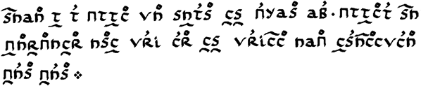 Sample text in Ainu Apukita