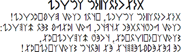 Sample text in Carpathian Basin Rovas