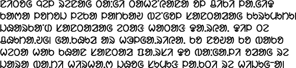 Sample text in Santali in the Ol Chiki alphabet