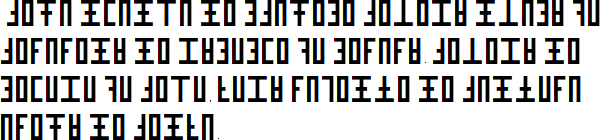 Sample text in the Altus script in Lingala