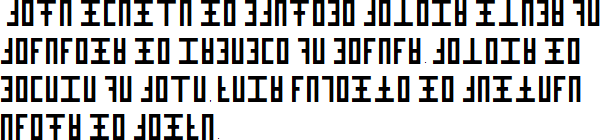 Sample text in Lingala in the Altus alphabet