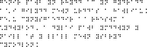 Article 1 of the Universal Declaration of Human Rights in Braille