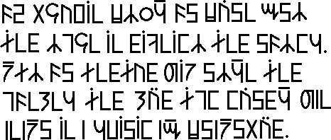 Minngeul alphabet chart