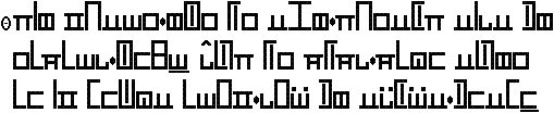 Sample text in Taiogeuna