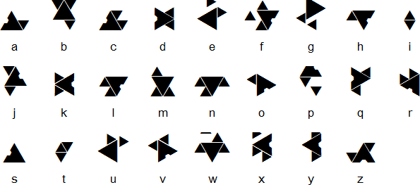 Halo Convenant alphabet