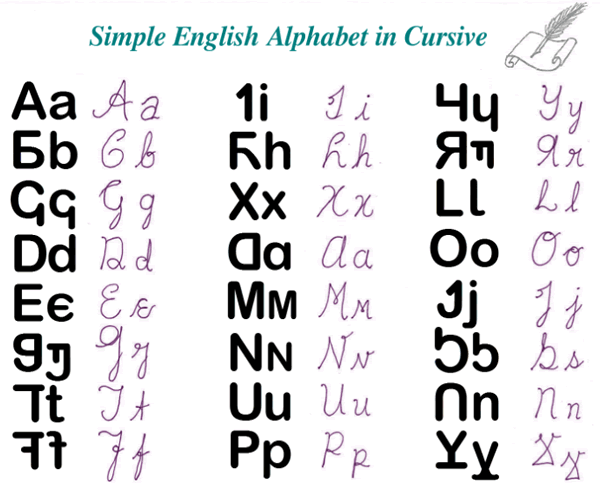 SEAscript cursive