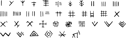 Common Vinča symbols